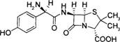 下列各题共用备选答案 A． B． C． D． E． 氨苄西林的化学结构是下列各题共用备选答案 A． 