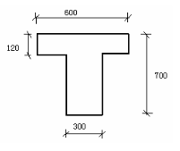 已知T形截面梁，截面尺寸如图3－2所示，混凝土强度等级为C30，fc=14.3N／mm2，纵向钢筋采