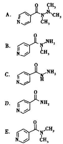抗结核药物异烟肼结构中含有未取代的酰肼基，体内易N．乙酰化生成无活性代谢产物，根据，根据此结构特点推
