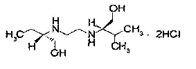 盐酸乙胺丁醇的化学结构为A.B.C.D.E.盐酸乙胺丁醇的化学结构为A.B.C.D.E.请帮忙给出正