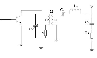 在图题3.27所示的电路中，测得P==10W，Pc=3W．中介回路损耗功率Pk=1W。试求：（1)天
