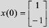 已知线性定常系统的状态方程为      求系统在u（t)=1（t)作用时状态方程的解。已知线性定常系