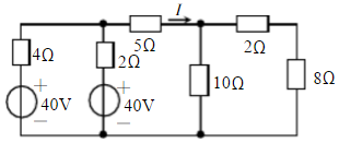 用戴维南定理求解习题714图所示电路中的电流I。用戴维南定理求解习题7-14图所示电路中的电流I。
