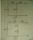 试求习题7－11图所示电路的戴维南等效电路。试求习题7-11图所示电路的戴维南等效电路。