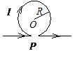 一通有电流为I的长导线，弯成如习题2－27图所示的形状，放在磁感应强度为B的均匀磁场中，B的方向垂直