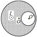 如习题2－15图所示，一根外半径为R1的无限长圆柱形导体管，管内空心部分的半径为R2，空心部分的轴与