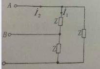 图所示对称三相电路中，已知电源线电压，负载阻抗Z=80＋j60Ω。求三相负载吸收的有功功率P。图所示