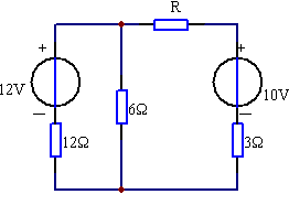 图3所示电路，求R为何值时能获得最大功率Pm，Pm的值为多大？图3所示电路，求R为何值时能获得最大功