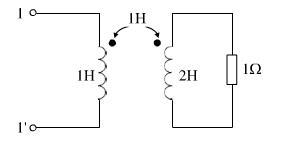 求习题10－27图所示电路中的输入阻抗Z（ω=1rad／s)。求习题10-27图所示电路中的输入阻抗