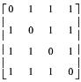 4．失真矩阵为，求该信源的Dmax、Dmin及R（D)。4．一个四元对称信源，接受符号，其失真矩阵为