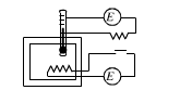炉温闭环控制系统如图所示，电阻丝电源的通断由接触式水银温度计控制，水银温度计的两个触点a和b接在常闭