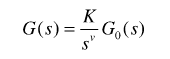 若传递函数为    其中，G0（s)为G（s)中，除比例和积分两种环节外的部分。试证：，ω1为近似对
