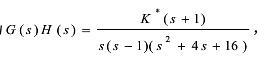 已知系统的开环传递函数为，试绘制系统的根轨迹图，并确定使闭环系统稳定的开环增益K值范围。已知系统的开