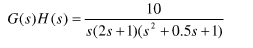 已知系统开环传递函数为    试分别计算w=0.5和w=2时，开环频率特性幅值A（w)和相位φ（w)
