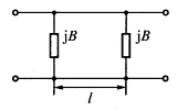 微波系统等效电路如下图所示，试计算此系统的插入衰减和插入相移。 