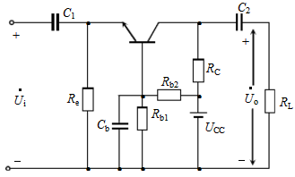 在下图所示放大电路中，已知UCC=12V，RC=2kΩ，RB1=40kΩ，RB2=20kΩ，RE1=