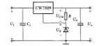 图8.13所示电路是利用集成稳压器外接稳压二极管的方法来提高输出电压的稳压电路。若稳压二极管的稳定电
