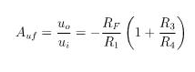 为了获得较高的电压放大倍数，而又可避免采用高值电阻RF，将反相比例运算电路改为图16－14所示的电路