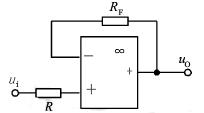 在图Ⅲ-2所示电路中RF引入的反馈为( )。