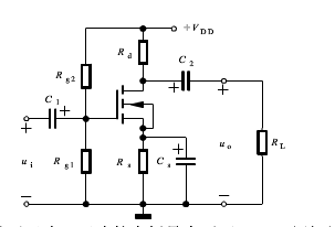 在图Ⅰ-4所示的放大电路中，由于电阻选择得不合适，出现了饱和失真。为了改善失真，正确的做法是( )。