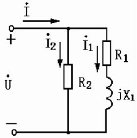 在图4－55中，已知U=220V，R1=10Ω，，R2=20Ω，试求各个电流和平均功率。在图4-55