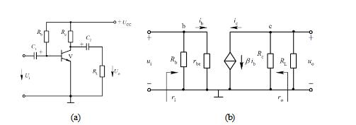 三极管接成图2－5所示电路，已知在图2－5（a)中，β=50，Rb=475kΩ，Rc=3kΩ，UCC