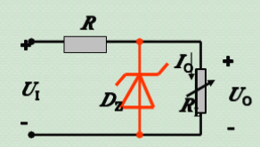 串联反馈型直流稳压电路如下图所示，图中三极管和二极管均为硅管，稳压管的Uz=4V。    （1)计算