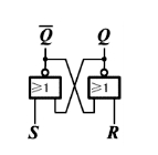 两个TTL或非门构成的基本RS触发器，如图4.1.9所示，如果S=R=0，则触发器的状态应为____
