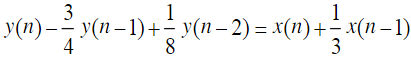 图9－9表示一个线性时不变因果系统  1．求系统函数H（z)；  2．画出其零、极点图；  3．求使