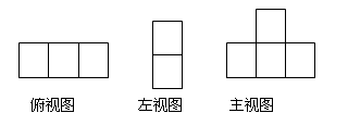 如图是由一些相同的小正方形构成的几何体的三视图那么构成这个几何体