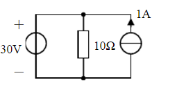 电路如题图所示，求各电流源的电压和功率，并判断是吸收还是发出功率。
