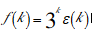 描述某LTI离散系统的差分方程为    y（k)＋3y（k－1)＋y（k－2)=f（k－2)  求该