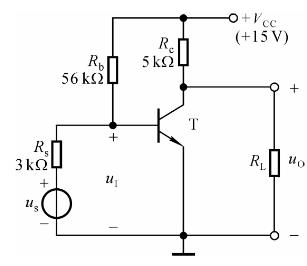 电路如图所示，晶体管的β=80，rbe=1kΩ。试求：电路如图所示，晶体管的β=80，rbe=1kΩ