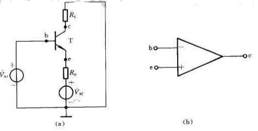 电路如下图所示，设FET的互导为gm，rds很大；BJT的电流放大系数为β，输入电阻为rbe。试说明