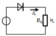 电路如图题3.4.1所示，电源vs=2sinωt（V)，试分别使用二极管理想模型和恒压降模型（VD=