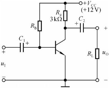 已知图T5.1所示电路中晶体管的β=100，rbe=1kΩ。    （1)现已测得静态管压降VCEQ
