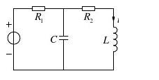 如图所示电路，已知R1=2Ω，R2=4Ω，L=1H，C=0.5F，us（t)=2e－tε（t)V，列