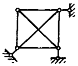 图示平面体系的几何组成性质是（)。 A．几何不变，且无多余联系B．几何不变，且有多余联图示平面体系的