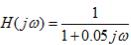 某测量系统的频率响应曲线若输入周期信号x（t)=2cos10t＋0.8cos（100t－30°)，试