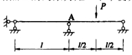 图示结构用力矩分配法计算时，结点A的约束力矩（不平衡力矩)为（以顺时针转为正)（)。 A．－3Pl／