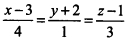 求过点M（3，一2，1)且与直线平行的直线方程是（)。A．B．C．D．求过点M(3，一2，1)且与直