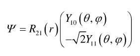 已知氢原子处于由如下波函数描述的状态    其中R21为归一化径向波函数（量子数n=2，l=1)．已