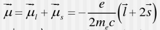 电子的磁矩算符可表为．磁矩的观测值定义为    而|ljmj〉是（l2，s2，jz)的共同本征态，计