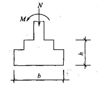 刚性矩形基础如下图所示。为使基础底面不出现拉力，则偏心距e=M／N必须满足（)A.e≤b／3B.e刚