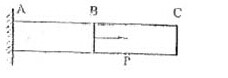 变形杆如图所示，其中在BC段内（）。A.有位移，无变形B.有变形，无位移C.既有位移变形杆如图所示，