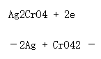 已知（Ag＋／Ag)=0.7996V，（Ag2CrO4)=1.12×10－12，计算电极反应    