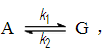 反应，在298K，k1=2.0×10－2min－1，k2=5.0×10－3min－1，温度增加到31