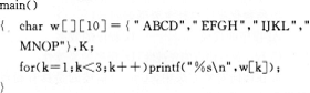 以下程序的输出结果是（）。A．B．C．D．A.AB.BC.CD.D以下程序的输出结果是（）。A．B．