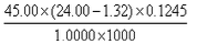 根据有效数字运算规则，计算下列算式。   a．19.469＋1.537－0.0386＋2.54；  