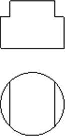 根据形体的H面和v面投影（左图所示），选择正确的w投影（）。A．B．C．D．A.AB.BC.CD.D